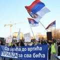 Protestna povorka vaspitača, prosvetnih radnika i poljoprivrednika kroz Novi Sad