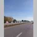 VIDEO: Gužva na auto-putu ka Novom Sadu