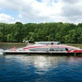 Bečki „Twin City Liner” plovi uprkos niskom vodostaju Dunava