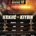 Kompletiran "fight card" za Balkan Boxing 12: Ahmed Krnjić i Jovan Nikolić predvode spektakl u Novom Pazaru!