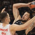 POLUVREME - Zvezda trojkama "zapalila" Arenu, Asvel ne zna šta ga je snašlo!