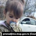 Policija Srbije proverava sve koji mogu biti povezani sa nestankom dvogodišnje Danke