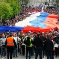 Najveća srpska zastava ide iz Beograda u Niš