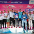 Ak „Vranjski maratonci“ osvojili prvo mesto na štafetnoj trci Skopskog maratona