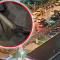 Oštećena zgrada, delovi letelice na trotoaru! Rusija: Iznad Moskovske i Brjanske oblasti uništena 4 ukrajinska drona (video)