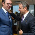 Vučić ugostio Micotakisa: Srećan što mogu da ugostim velikog prijatelja Srbije, ponosan i na naš lični odnos