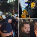 Blokada eskalirala Policija formirala kordon ispred Vlade Vojvodine! Blokaderi guraju vozilo šlep službe (video)