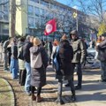 Protest „Autonomija.Zakon.Jednakost“ fakultetskih sindikata u novosadskom Kampusu