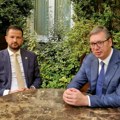 Vučić sa Milatovićem o napretku u odnosima Srbije i Crne Gore