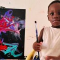 Гана и уметност: Мајка пресрећна што јој је син проглашен за најмлађег уметника на свету