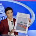 Brnabić: Pocepali srpsku zastavu i njome brisali obuću, da bi mogli da uđu na izložbu u SKC