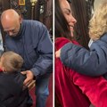 Veljko i Bogdana odveli sinove u crkvu da ih pričeste: Najmlađi ima samo 17 meseci, Željko prvi u redu