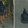 Uznemirujuć snimak Žena gleda u telefon, pa upada u šaht: Lopovi umalo da izazovu tragediju!