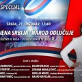 Kurir specijal „Ujedinjena Srbija – narod odlučuje”: uživo iz Niša i studija Kurir televizije – sreda, 21. oktobar