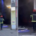 Požar u centru Beograda, ima povređenih! Gori kladionica na Terazijama - Vatrogasci na licu mesta, kulja gusti dim