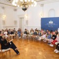 Gradonačelnik Novog Sada Milan Đurić primio decu iz vrtića „Kolibri“ Evo koja su pitanja mališani postavili