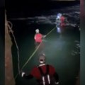 (VIDEO) Spasavanje stranaca sa vodopada na reci Kupi