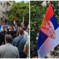 Дигли се Срби у ЦГ против издаје Река људи на улицама, виоре се тробојке (видео)