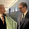 Vučić Sa Sijartom u Njujorku: I ovaj susret potvrdio bratske odnose između naših naroda (foto)