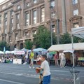 Profesori najavili da sutra napuštaju raskrsnicu kod Vlade Srbije: Institucije ponovo nisu uradile svoj posao