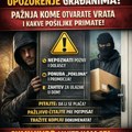 UPOZORENJE: Vodite računa ko vam dolazi na vrata i kakve pošiljke primate!