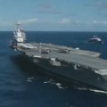 Gori najmoćnije naoružanje Amerike: Vatra 30 sati guta "DŽerald Ford" - Ima povređenih u vodama kod Irana (video)