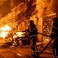 Dete (4) među ranjenima u ruskom napadu na Harkov: Izbio veliki požar, od udara drona se zapalila zgrada i kuća