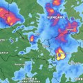 (Mapa) olujno čudovište nad regionom: Atmosfera "ključa", nova superćelijska oluja već počela da pravi haos: U okruženju…
