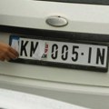 Kosovska vlada ukinula stikere za srpske registarske tablice