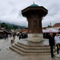 Protest u Sarajevu zbog proslave 9. januara kao Dana RS