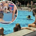 Horor na bazenu Sajmište: Žena bez kupaćeg tukla majku sa detetom u naručju (video)