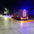 Zapalila se prikolica kamiona koji je prevozio toalet papir