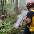 MUP Srbije: Ugašen požar na Crnom vrhu, gorelo 10 hektara trave i rastinja