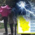 Opet stiže oluja: Najnovije upozorenje RHMZ: U ovim delovima Srbije očekuju se pljuskovi sa grmljavinom