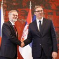 U Palati "Srbija" počeo sastanak Vučića i Petera Fijale