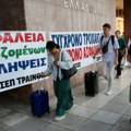 Radnici grčke železnice štrajkuju u ponedeljak