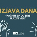 Izjava dana: „Počnite da od sebe tražite više“