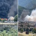 "Чују се детонације, потпуна апокалипса": Црно небо над Мостаром, језиви снимци преплавили мреже