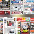 Naslovne strane sutrašnjih novina: Prelistavanje štampe za subotu, 8. avgust 2026. godine