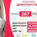 Humanitarnom aukcijom na fejsbuku prikupljeno 36.000 dinara za Dimitrija Pešića!