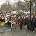 „Da nam godine ne pojedu skakavci“: Protest novobeogradskih prosvetara, pružaju podršku kolegama