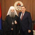 Dodik tvrdi da se sreo s patrijarhom Porfirijem uoči puta u Moskvu, ne govori gde je susret održan
