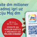 dm pokreće nagradnu ugru u okviru aplikacije