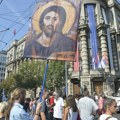 Protest studenata u blokadi ispred Vlade Srbije