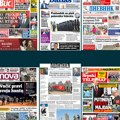 Naslovne strane sutrašnjih novina: Prelistavanje štampe za utorak, 9. septembar 2025. godine
