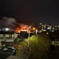 Požar u Podgorici: Gore barakei u blizini centra grada (video)
