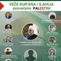 U Domu kulture Veče Kur'ana i ilahija za Palestinu od 19 časova
