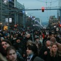 Počeo protest studenata u Beogradu: Blokirana Slavija i okolne ulice