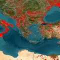 Vatra guta Mediteran! Satelitski snimci pokazuju gde bukte požari u ovom trenutku, Balkan se crveni!