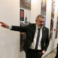 (Foto) U Beogradu otvorena izložba o uništenju religijskih objekata u Ukrajini tokom rata: "Agresija Rusije ciljala kulturno i…